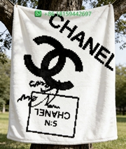 Chanel Throw Blankets